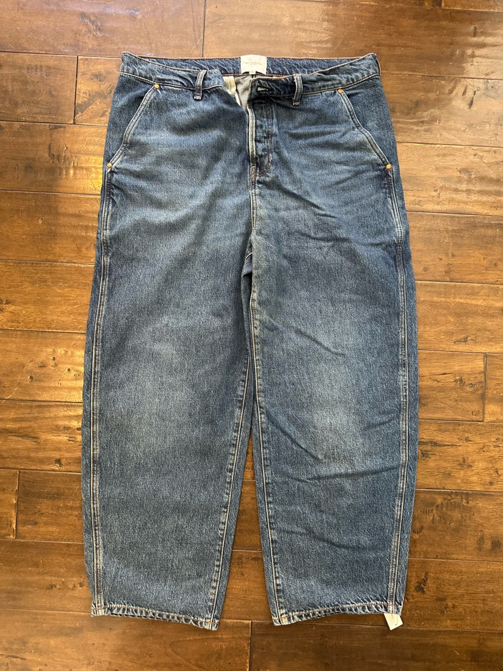 Reformation Straight-Leg Women's Blue Denim Jeans